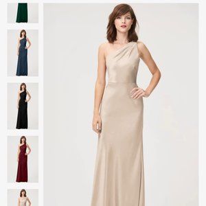 Jenny Yoo Bridesmaid Dress Lena - Pale Gold
